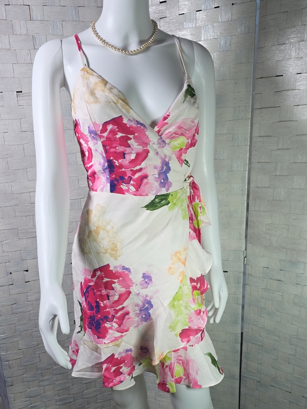 Billy J. Floral Wrap Dress